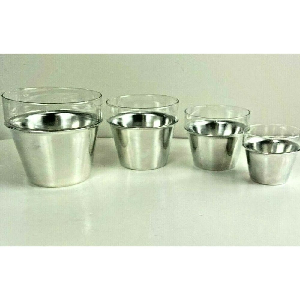 International Silver Co 4 Piece Snack Plant Plated